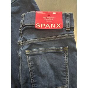 SPANX Flare Jeans Womens Size Small Dark Blue NWT EveryWear Medium Compression